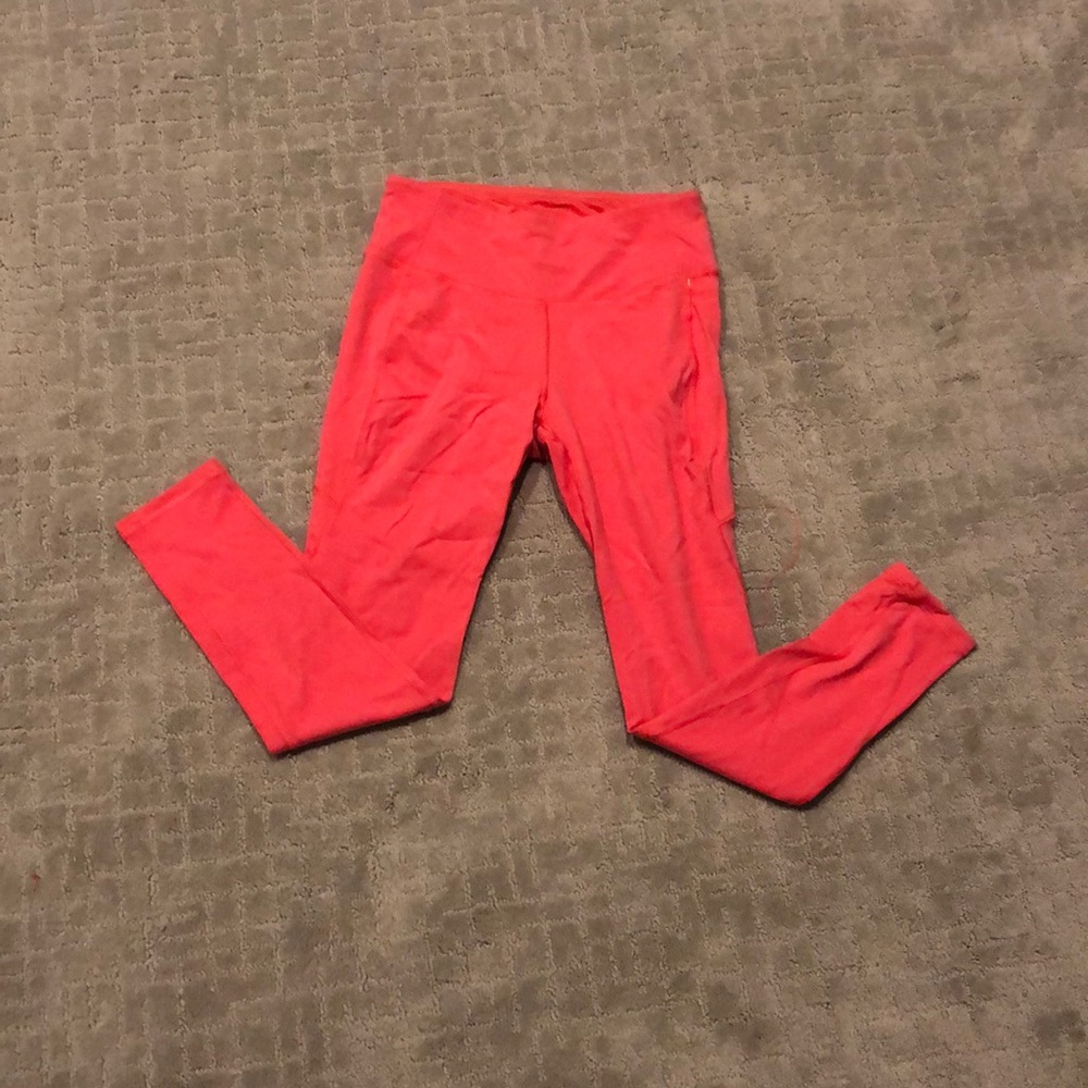 Hot pink leggings